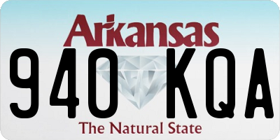 AR license plate 940KQA