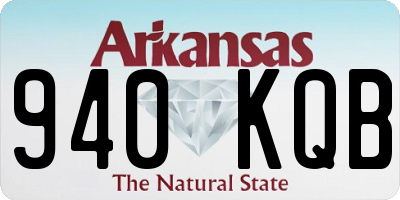 AR license plate 940KQB