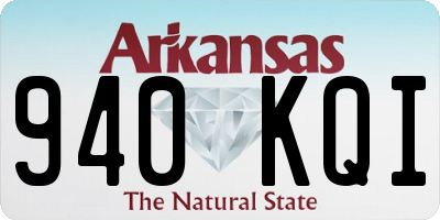 AR license plate 940KQI