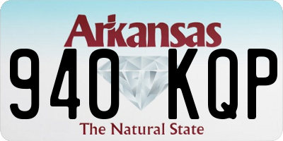 AR license plate 940KQP