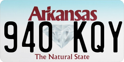 AR license plate 940KQY