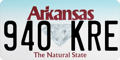 AR license plate 940KRE