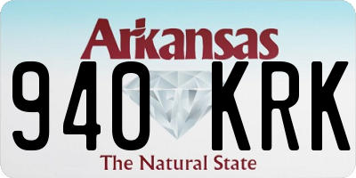 AR license plate 940KRK