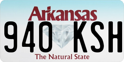 AR license plate 940KSH