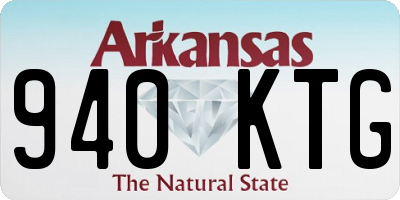 AR license plate 940KTG