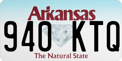 AR license plate 940KTQ