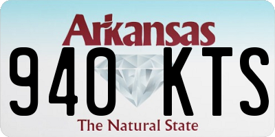 AR license plate 940KTS