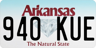 AR license plate 940KUE