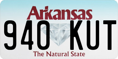 AR license plate 940KUT