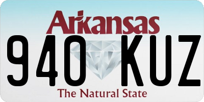 AR license plate 940KUZ