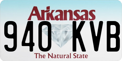 AR license plate 940KVB
