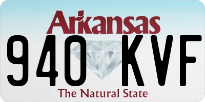 AR license plate 940KVF
