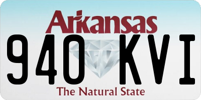 AR license plate 940KVI
