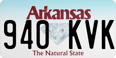 AR license plate 940KVK