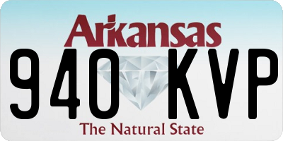 AR license plate 940KVP
