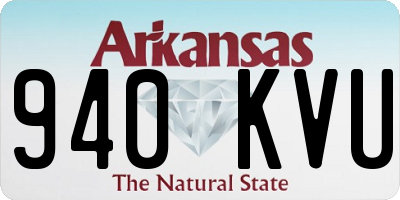 AR license plate 940KVU