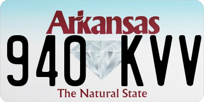 AR license plate 940KVV
