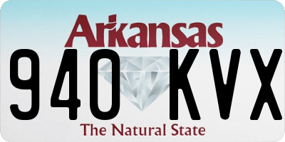AR license plate 940KVX
