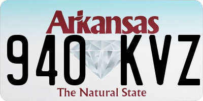 AR license plate 940KVZ