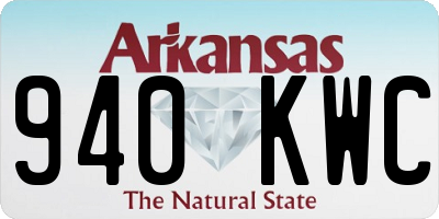 AR license plate 940KWC