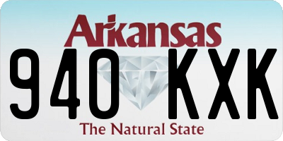 AR license plate 940KXK