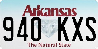 AR license plate 940KXS