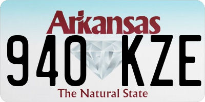 AR license plate 940KZE