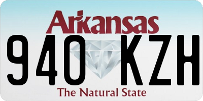 AR license plate 940KZH