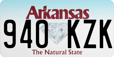 AR license plate 940KZK