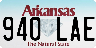 AR license plate 940LAE