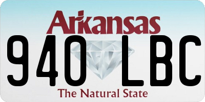 AR license plate 940LBC