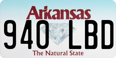AR license plate 940LBD