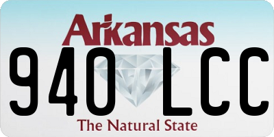 AR license plate 940LCC