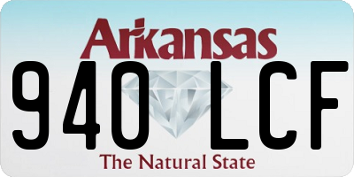 AR license plate 940LCF