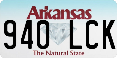 AR license plate 940LCK