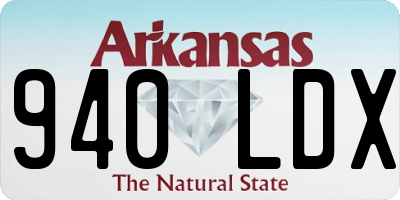 AR license plate 940LDX