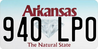 AR license plate 940LPO