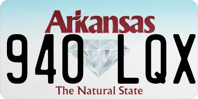 AR license plate 940LQX