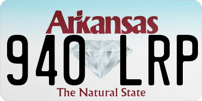 AR license plate 940LRP