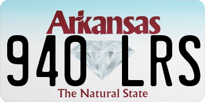 AR license plate 940LRS