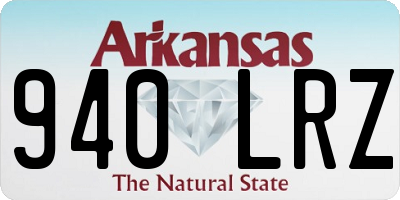 AR license plate 940LRZ