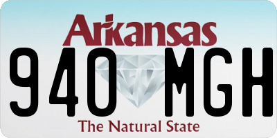 AR license plate 940MGH