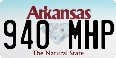 AR license plate 940MHP