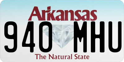 AR license plate 940MHU