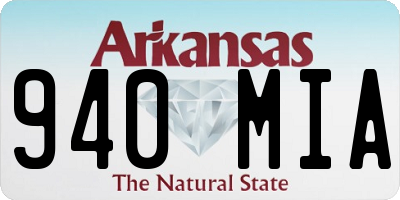 AR license plate 940MIA
