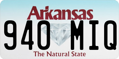 AR license plate 940MIQ