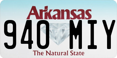 AR license plate 940MIY