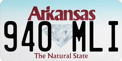 AR license plate 940MLI