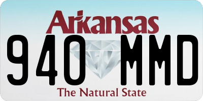 AR license plate 940MMD