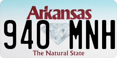 AR license plate 940MNH
